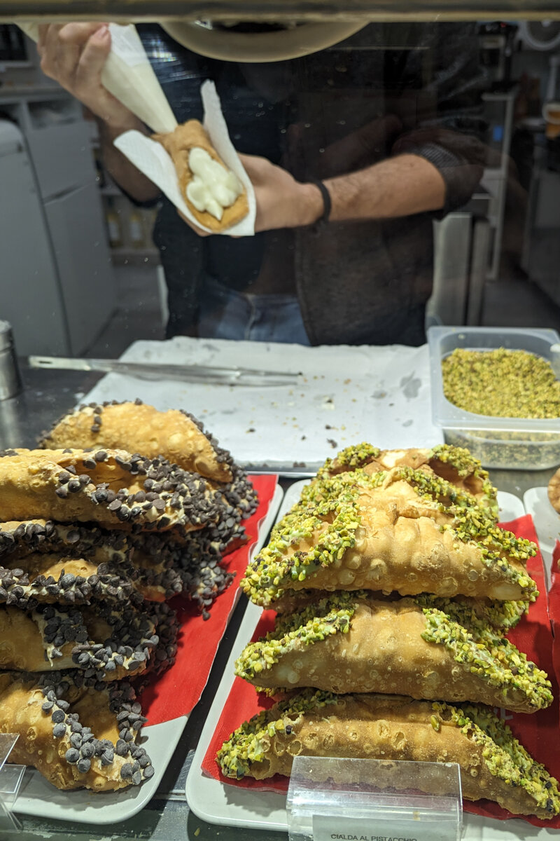 Cannoli à Syracuse