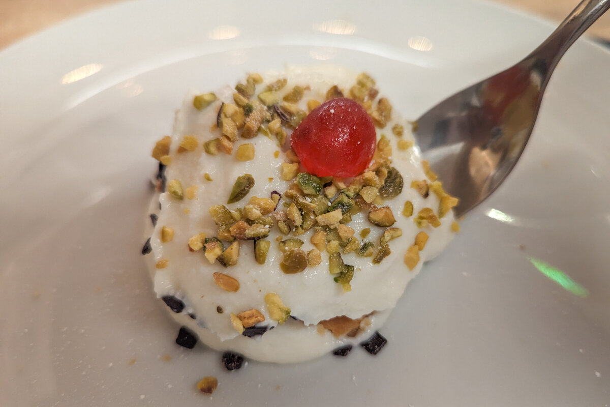 Dessert dans le aLevante Restaurant à Syracuse