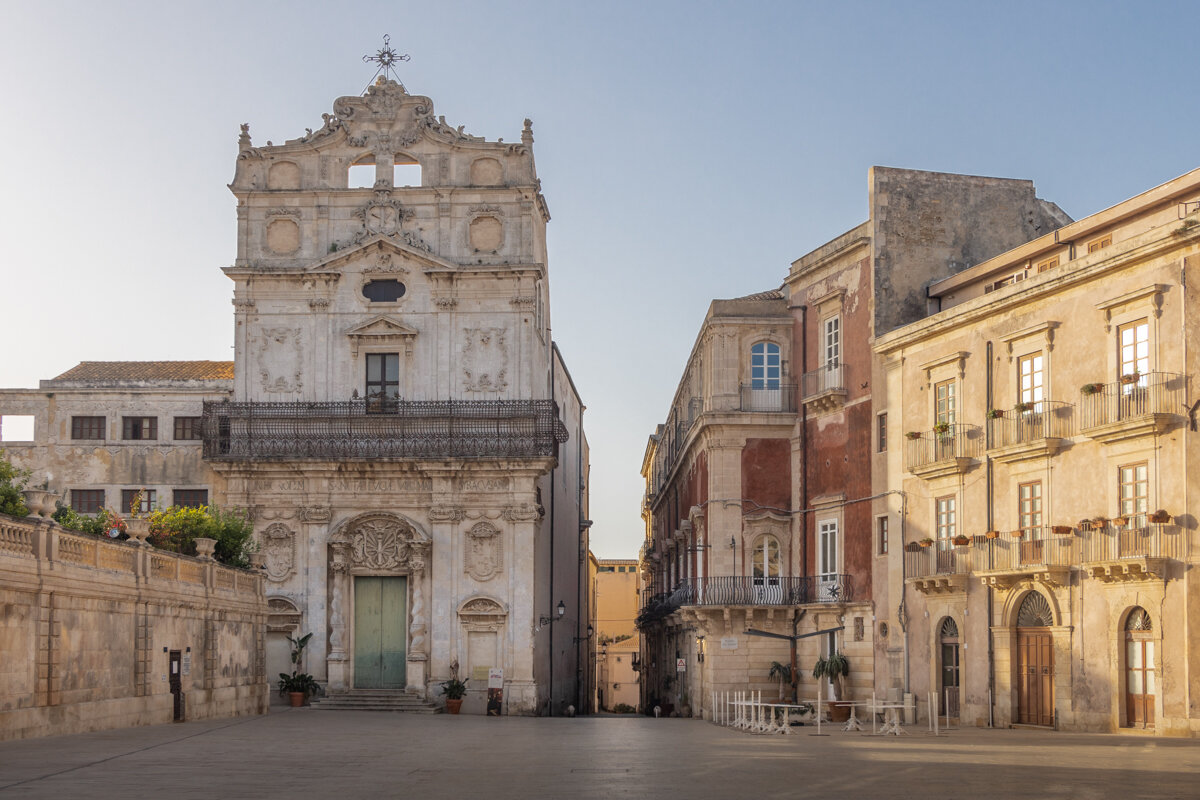 Piazza del Duomo à Syracuse