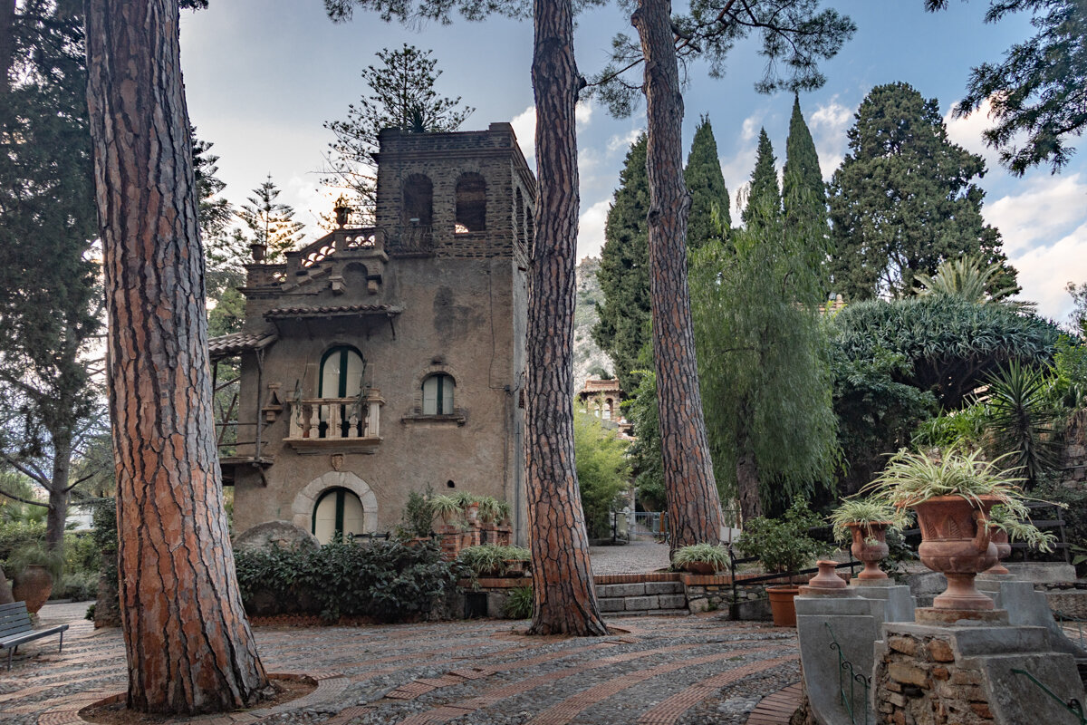 Villa Comunale à Taormine