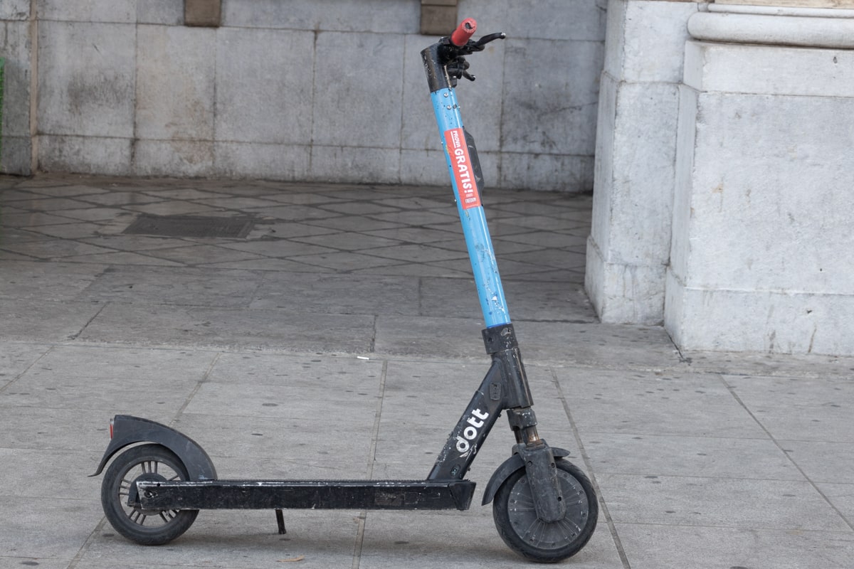 Trottinette à Palerme en Sicile